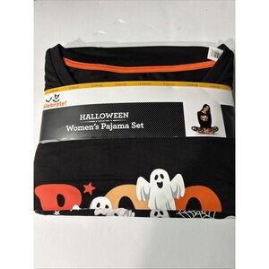 Way to Celebrate Halloween Pajamas Women's Size Lg (12-14) 2 Piece set